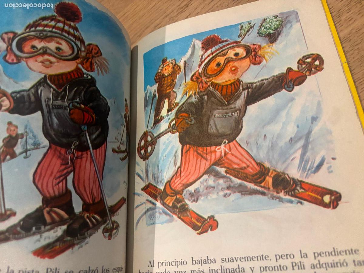 Libros de segunda mano: PILI EN LA NIEVE. 1966. ED VILCAR - Foto 6