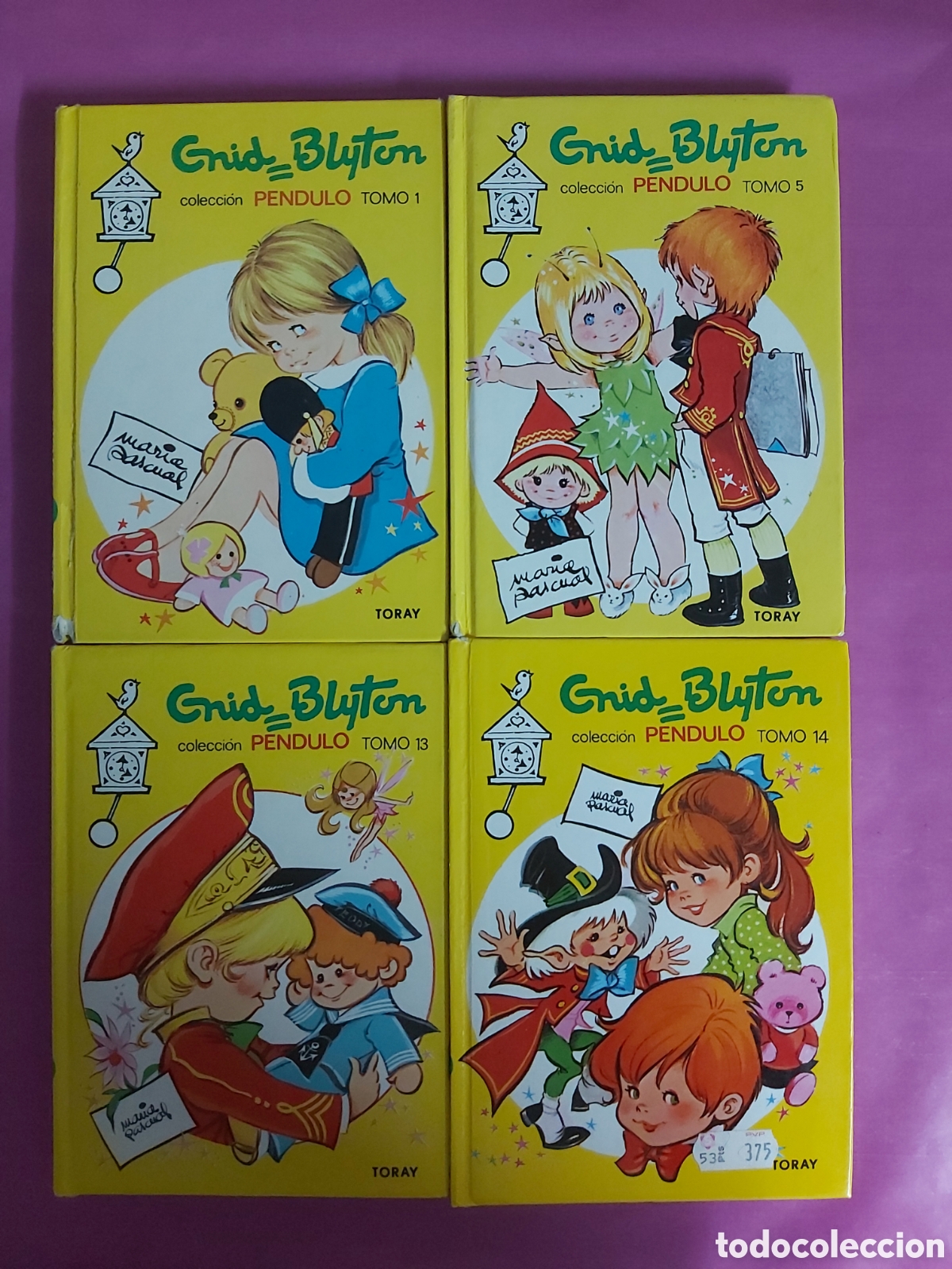 Libros de segunda mano: COLECCI&Oacute;N PENDULO ENID BLYTON MARIA PASCUAL TORAY 1984 TOMOS 1,5,13 Y 14