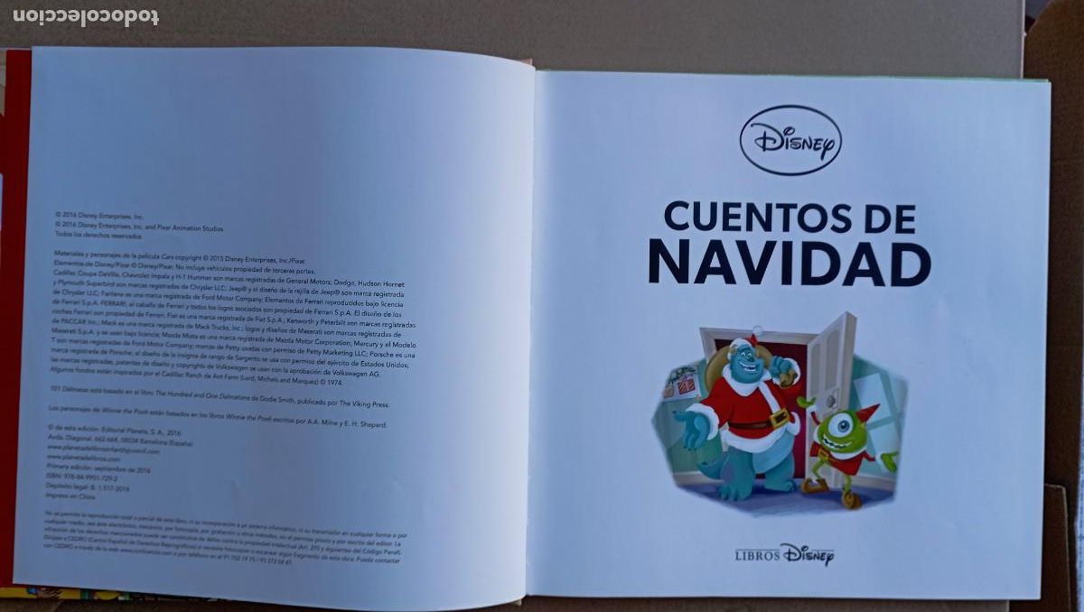 Libros de segunda mano: DISNEY, CUENTOS DE NAVIDAD - - Foto 5