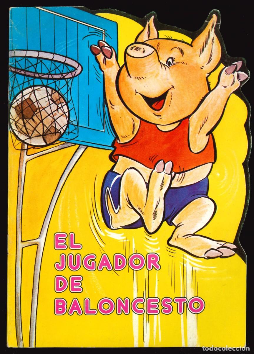 Libros de segunda mano: FANTAS&Iacute;A DE ANIMALITOS - GAMA / N&Uacute;MERO 4 (EL JUGADOR DE BALONCESTO) CUENTO TROQUELADO