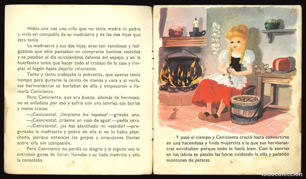 Libros de segunda mano: CUENTO INFANTIL - CANT&Aacute;BRICA / N&Uacute;MERO 5 (LA CENICIENTA) - Foto 2