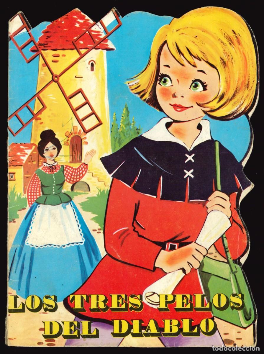 Libros de segunda mano: CUENTOS TROQUELADOS VILMAR - LOS TRES PELOS DEL DIABLO