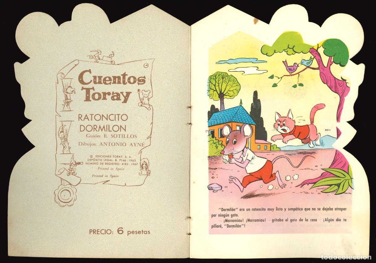 Libros de segunda mano: CUENTOS TORAY / N&Uacute;MERO 98 (RATONCITO DORMIL&Oacute;N) CUENTO TROQUELADO - Foto 2