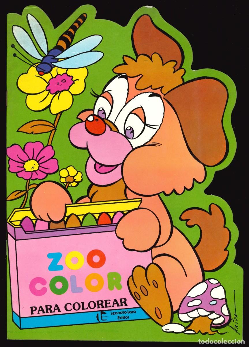 Libros de segunda mano: ZOO COLOR PARA COLOREAR / N&Uacute;MERO 3 (TROQUELADO)