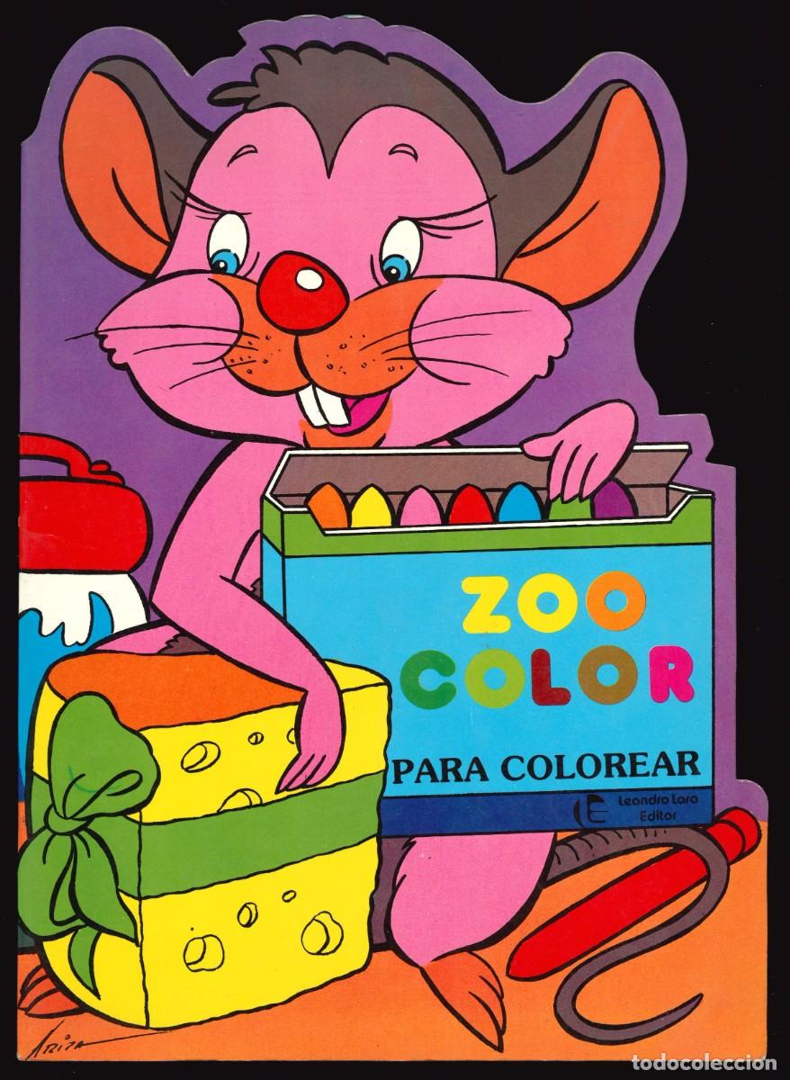 Libros de segunda mano: ZOO COLOR PARA COLOREAR / N&Uacute;MERO 7 (TROQUELADO)