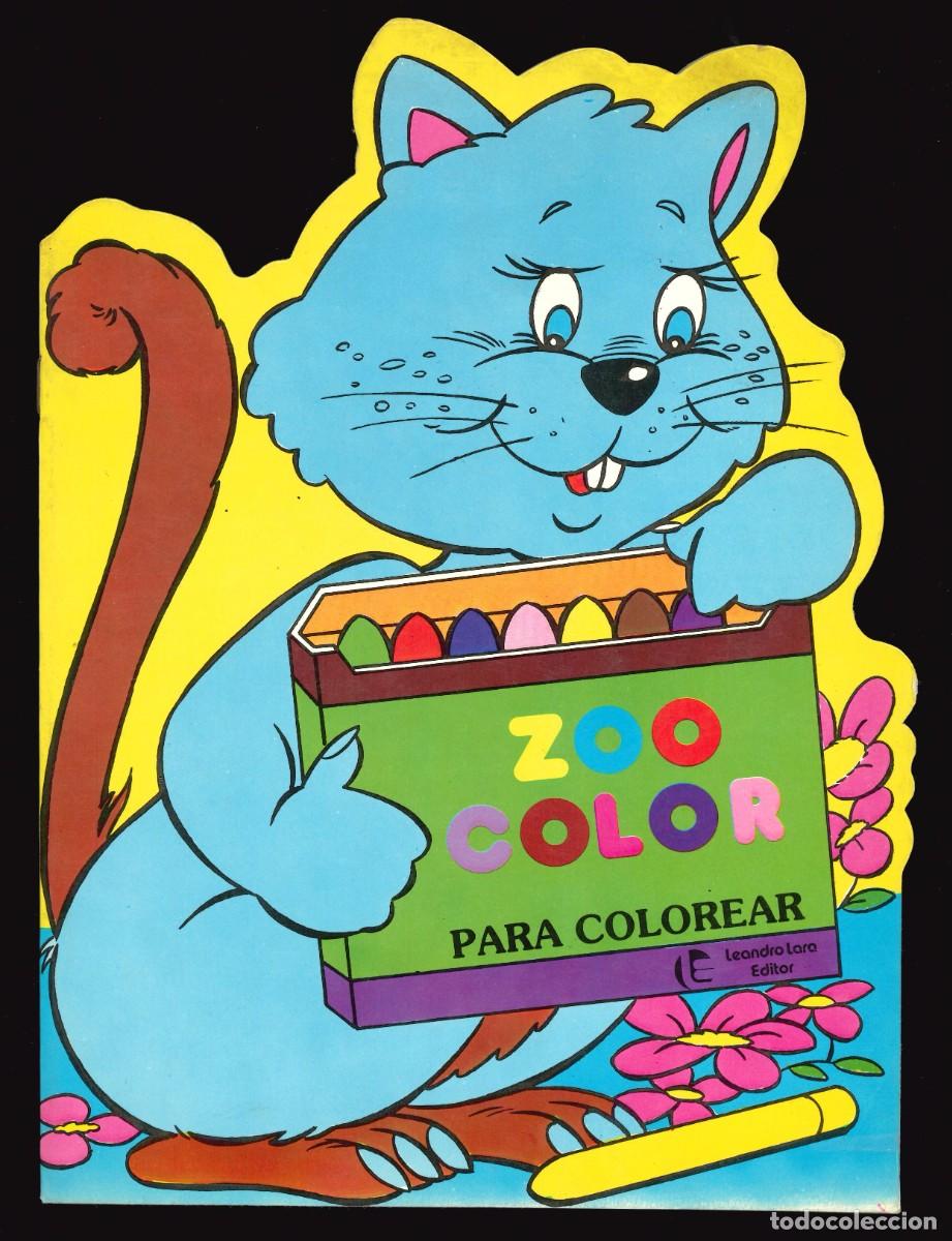 Libros de segunda mano: ZOO COLOR PARA COLOREAR / N&Uacute;MERO 8 (TROQUELADO)