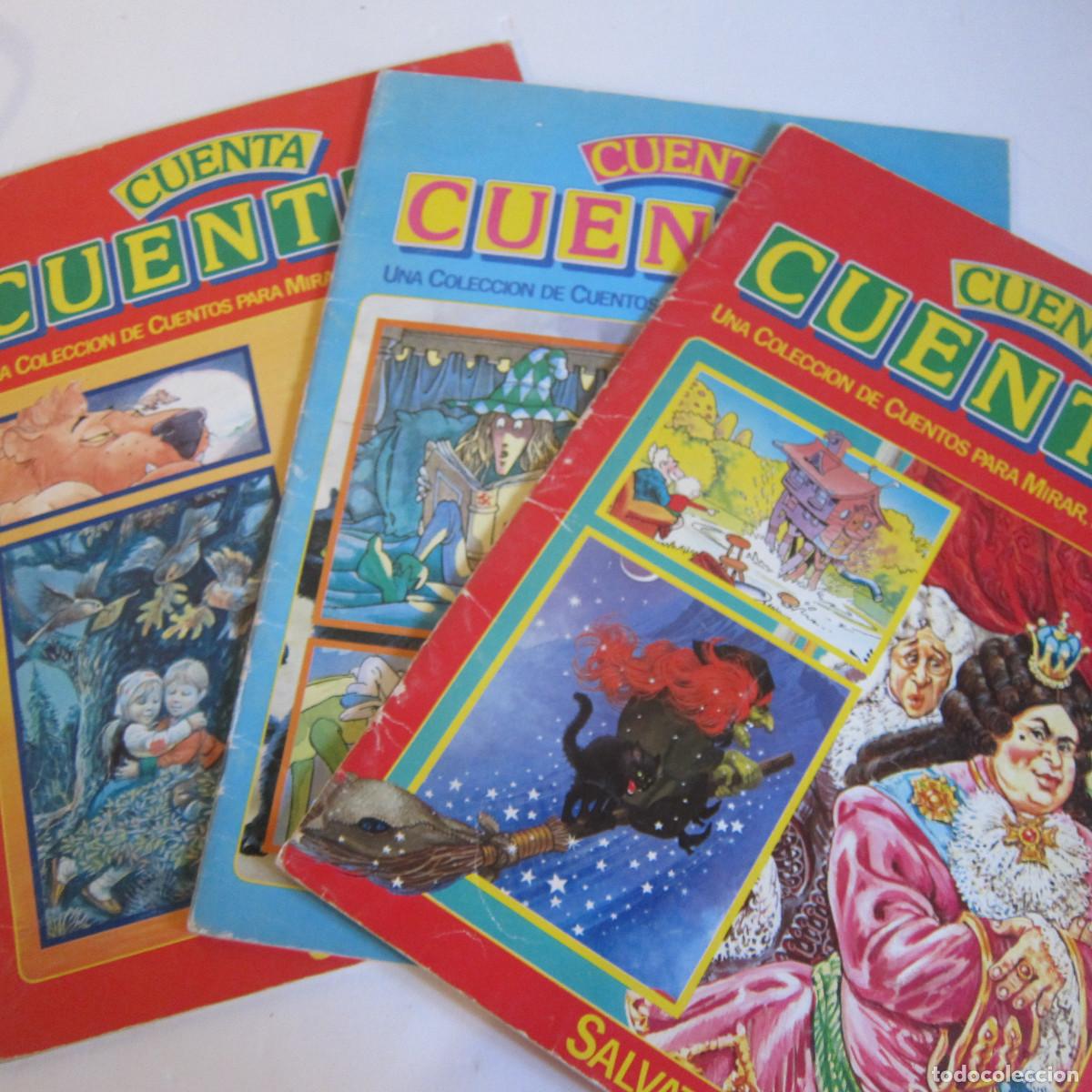 Libros de segunda mano: PACK CUENTA CUENTOS (SALVAT) 3 UD. INFANTIL