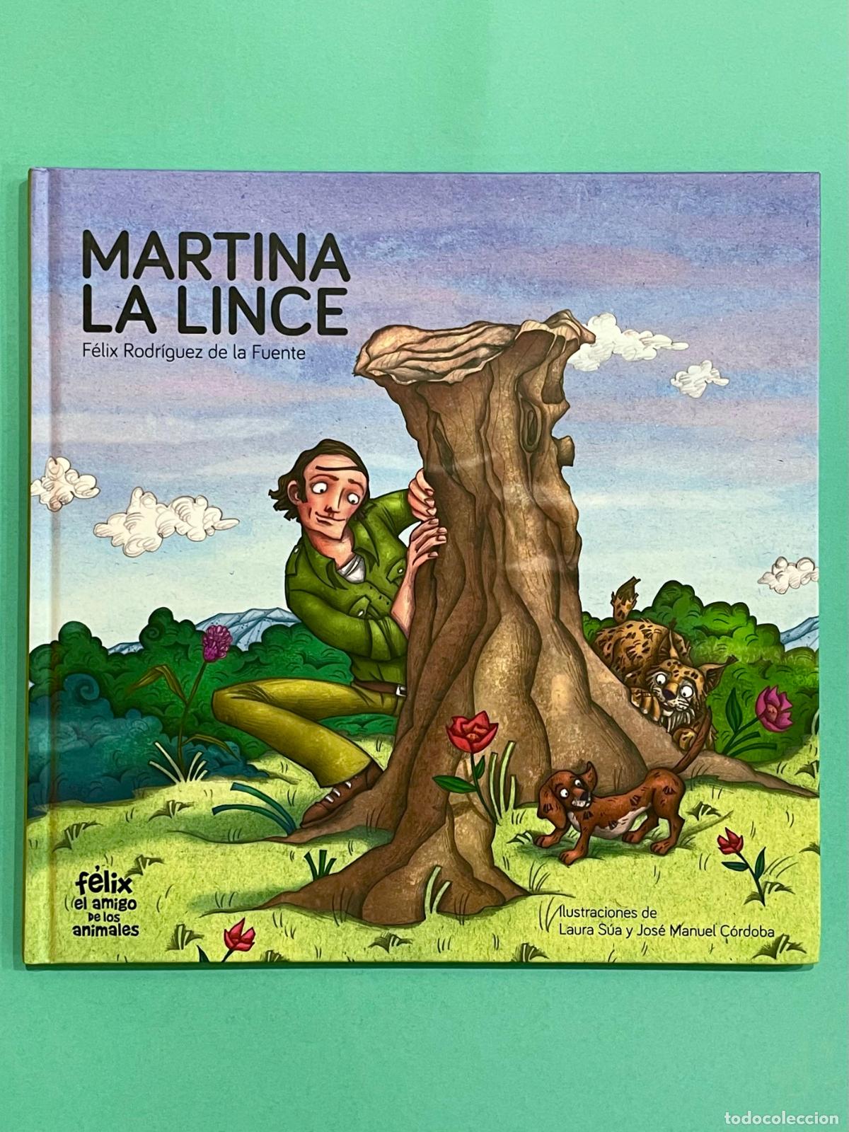 Libros de segunda mano: MARTINA LA LINCE - ED. GESLICAN - FELIX RODRIGUEZ DE LA FUENTE