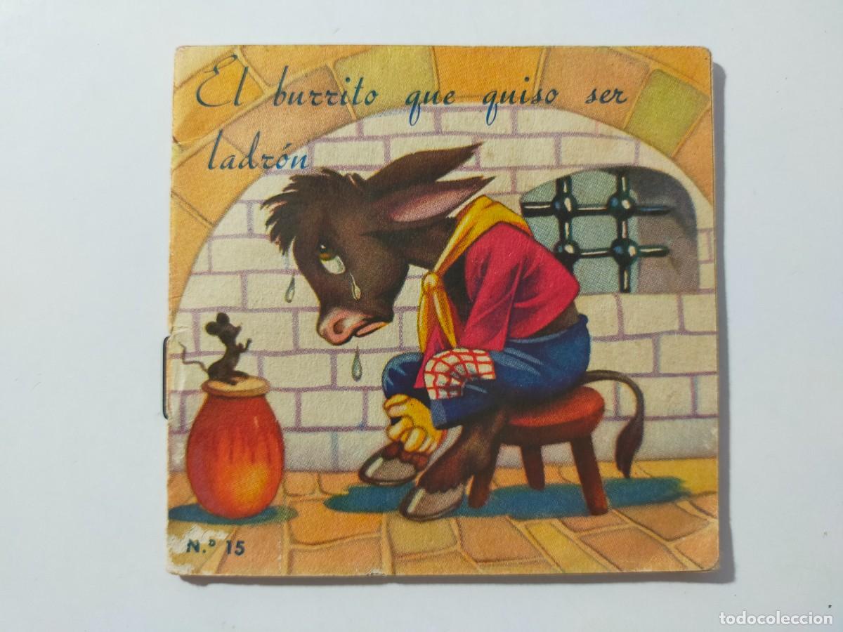 Libros de segunda mano: Editorial FHER, Colecci&oacute;n F - Cuento N&ordm; 15: EL BURRITO QUE QUISO SER LADRON