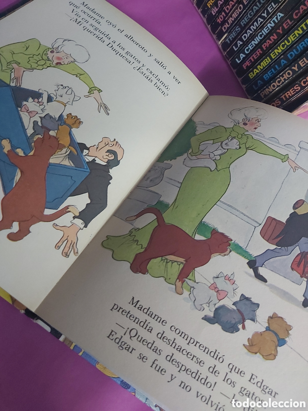 Libros de segunda mano: 15 LIBROS + ESTUCHE WALT DISNEY PRESENTA...1985 - Foto 8