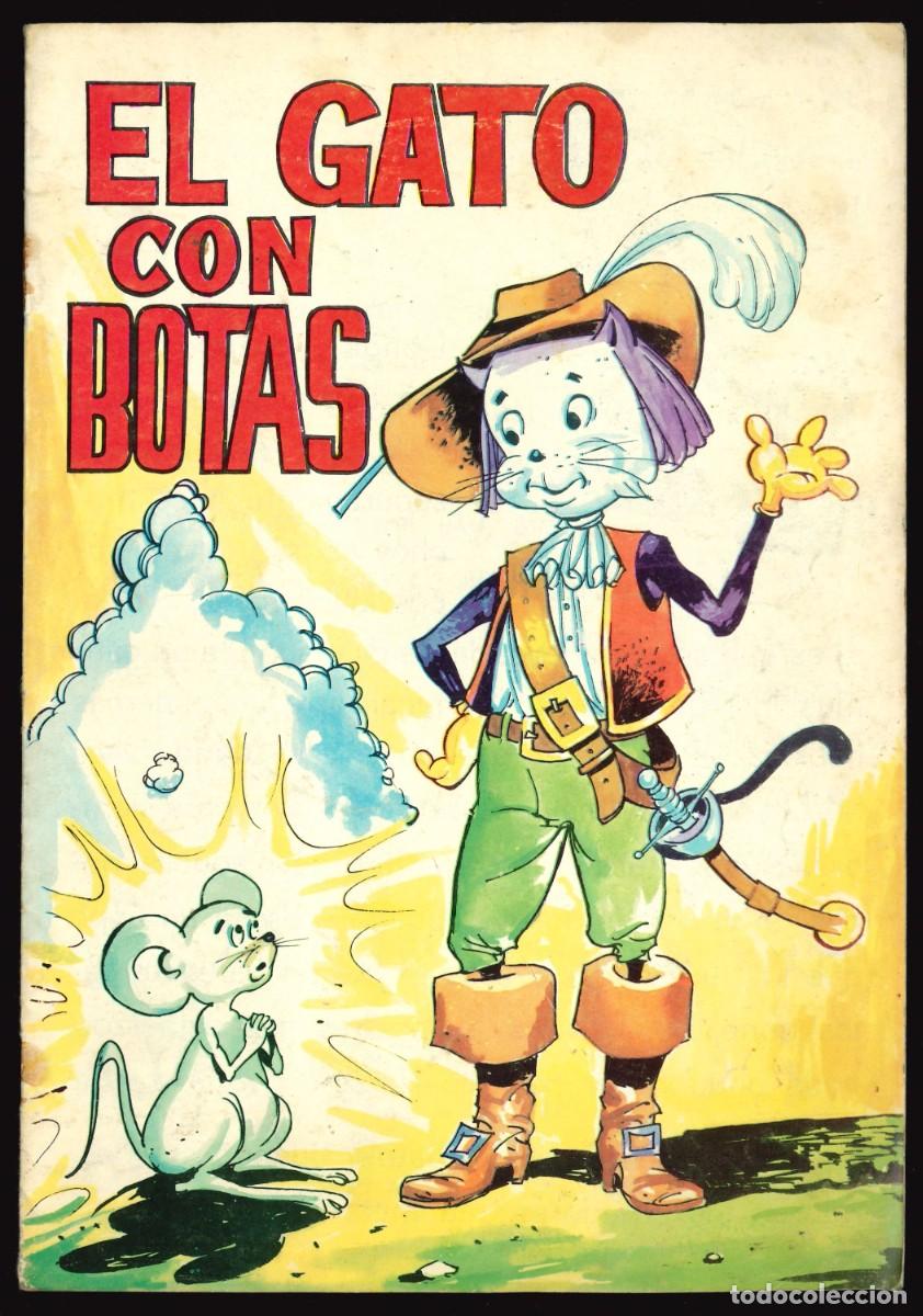 Libros de segunda mano: CL&Aacute;SICOS ENCUADERNABLES - PUNTO / EL GATO CON BOTAS - Foto 1
