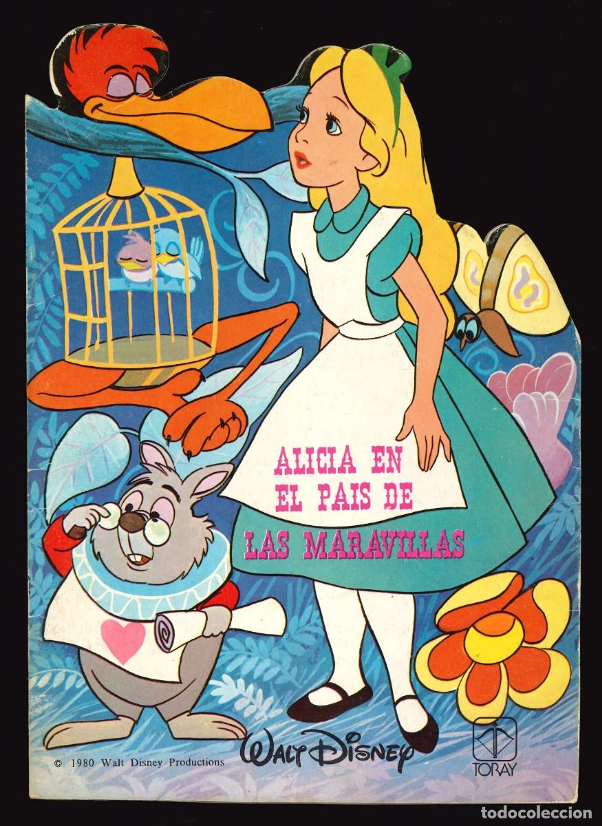 Libros de segunda mano: CUENTOS TROQUELADOS WALT DISNEY - TORAY / N&Uacute;MERO 8 (ALICIA EN EL PA&Iacute;S DE LAS MARAVILLAS)