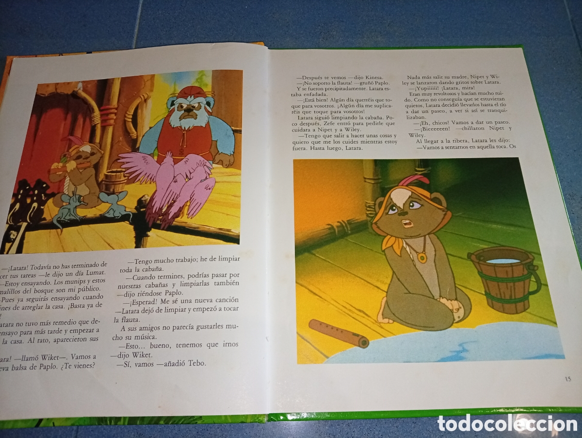 Libros de segunda mano: ANTIGUO LIBRO EWOKS 1986 - Foto 6