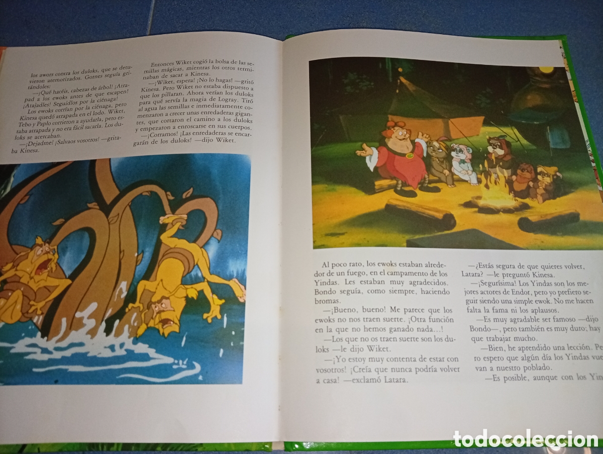 Libros de segunda mano: ANTIGUO LIBRO EWOKS 1986 - Foto 8