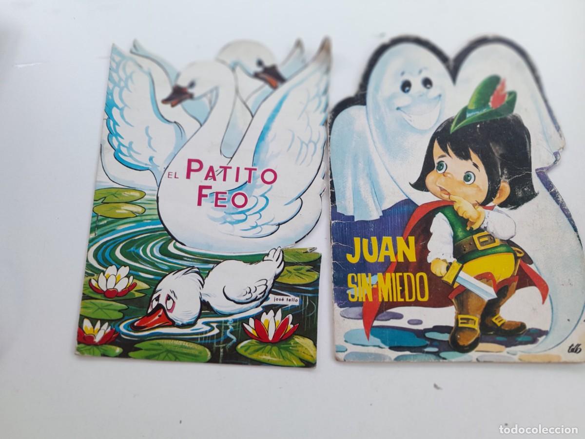 Libros de segunda mano: 2 CUENTOS TROQUELADOS VILMAR - JUAN SIN MIEDO -EL PATITO FEO