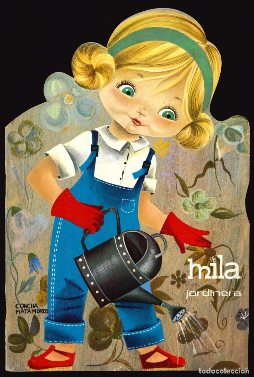 Libros de segunda mano: MILA- LABORATORIOS JORBA / MILA JARDINERA (CUENTO TROQUELADO)