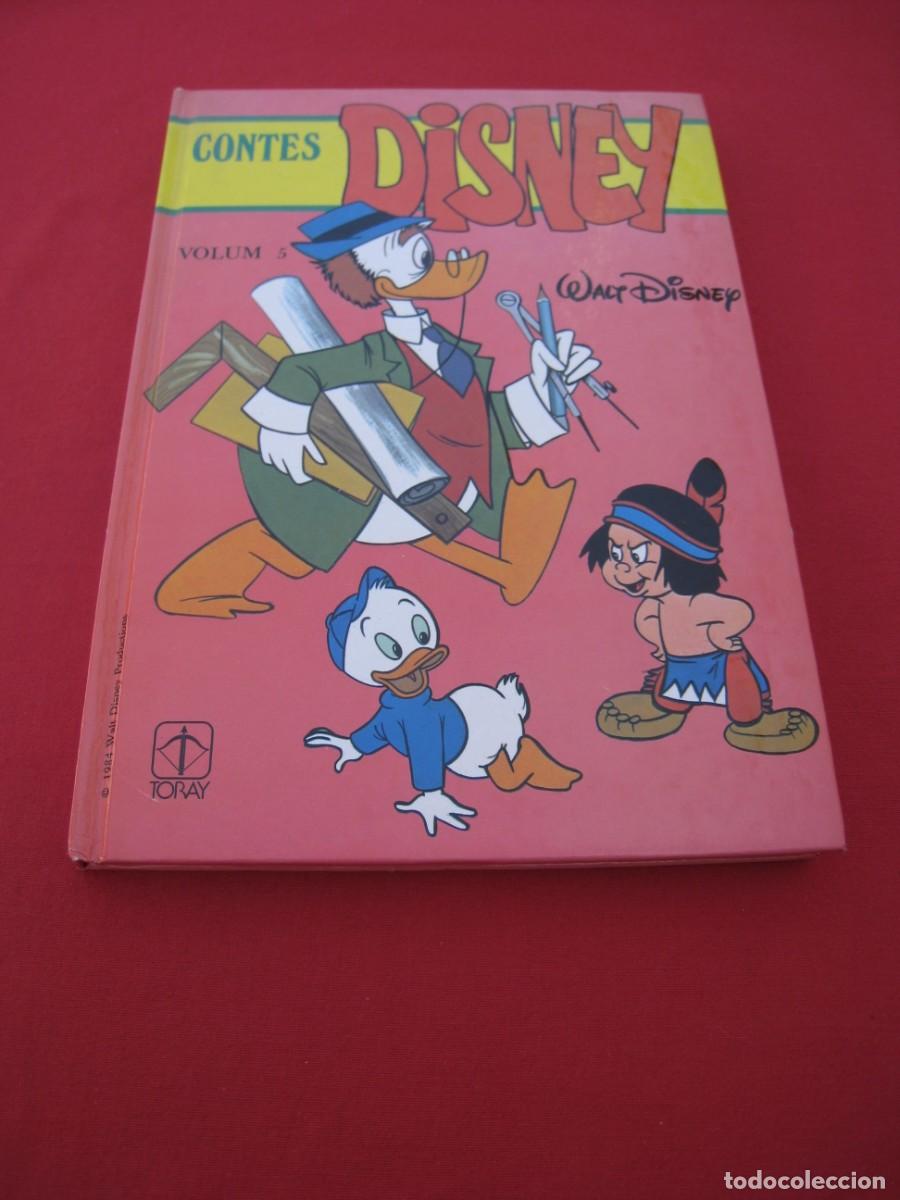 Libros de segunda mano: CONTES DISNEY - VOLUM 5 - EDICIONES TORAY - EN CATALAN.