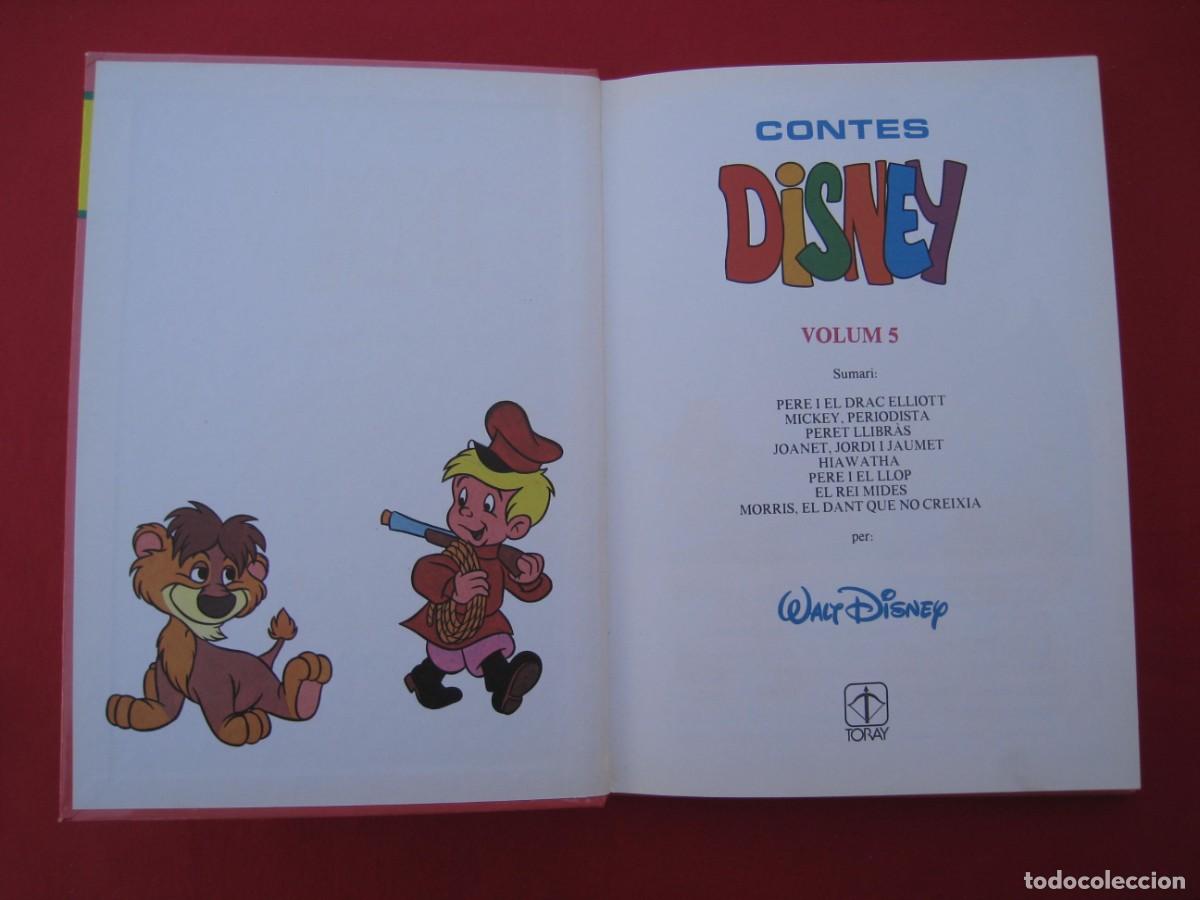 Libros de segunda mano: CONTES DISNEY - VOLUM 5 - EDICIONES TORAY - EN CATALAN. - Foto 6