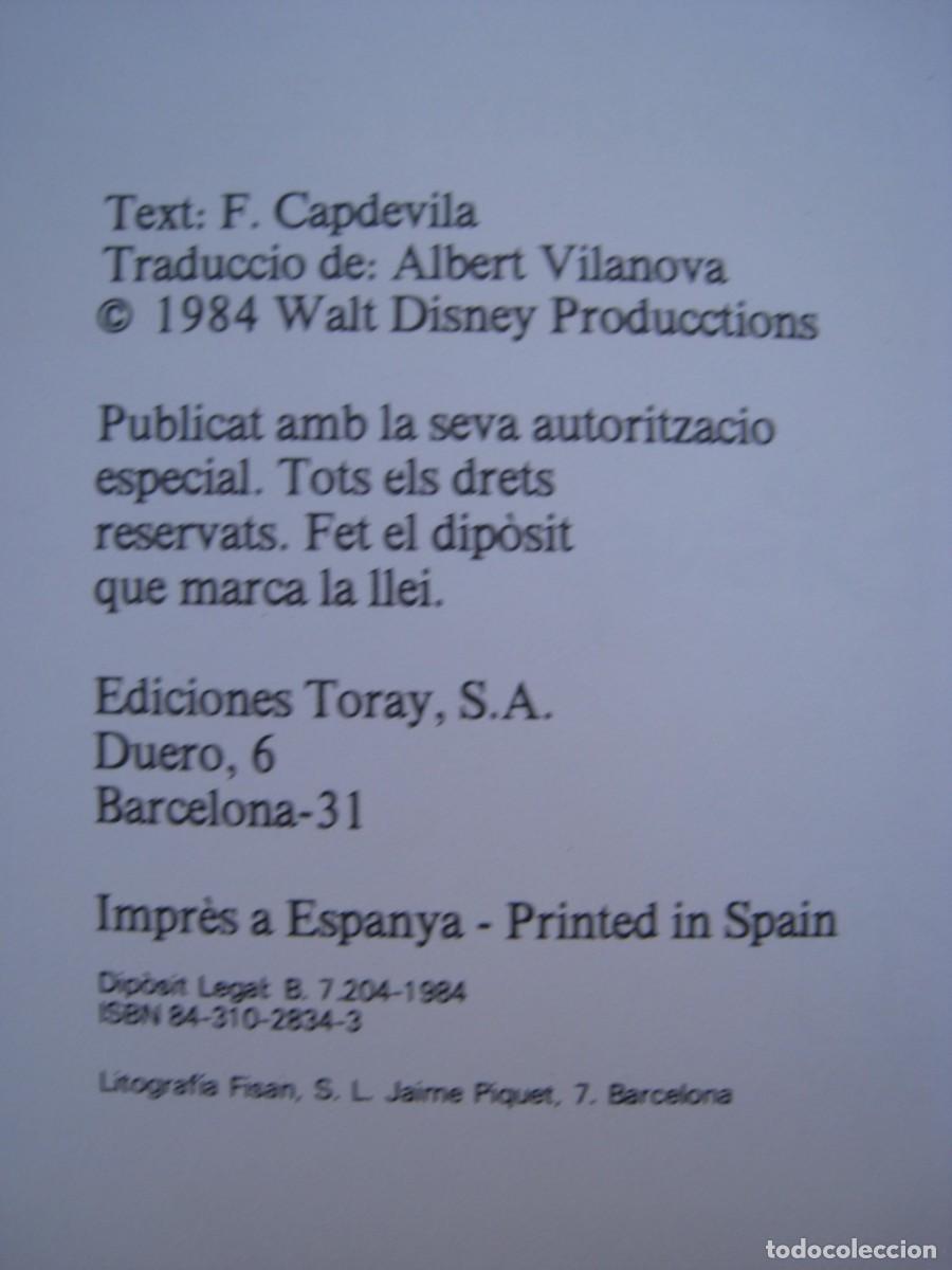 Libros de segunda mano: CONTES DISNEY - VOLUM 5 - EDICIONES TORAY - EN CATALAN. - Foto 7