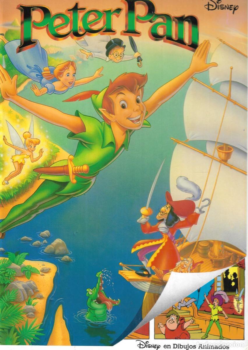 Libros de segunda mano: PETER PAN - COLECCI&Oacute;N DIBUJOS ANIMADOS - WALT DISNEY - EDT. BEASCOA, 1994.