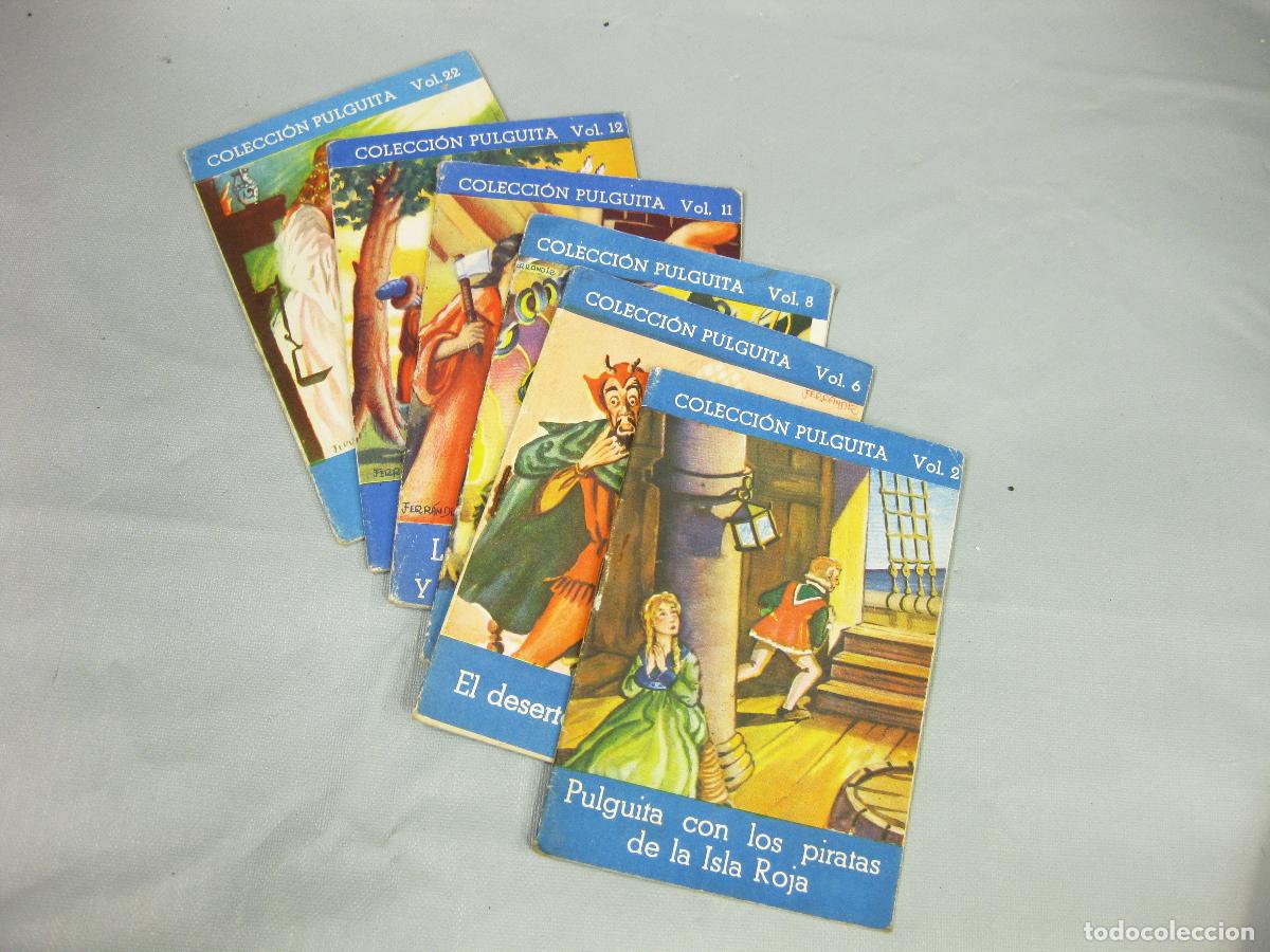 Libros de segunda mano: LOTE DE 5 CUENTOS DE LA COLECCI&Oacute;N PULGUITA. EDITORIAL ROMA. BARCELONA