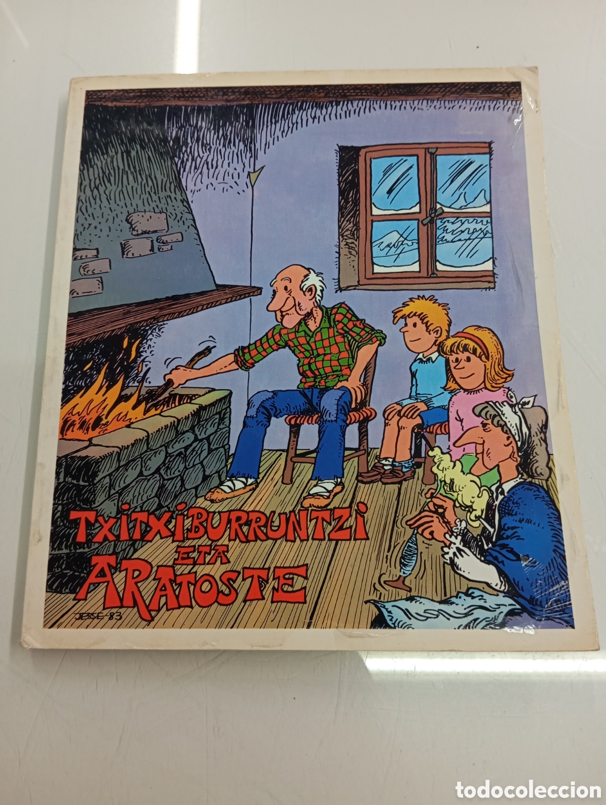 Libros de segunda mano: TXITXIBURRUNTZI ETA ARATOSTE BIBI&Ntilde;E PUJANA UMEENTZAKO IPUIN TXORTA 1983 JESSE EUSKERA PAIS VASCO