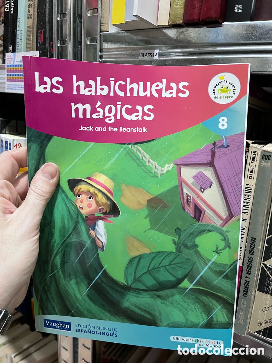 Libros de segunda mano: BLAS51A las habichuelas m&aacute;gicas Jack and the Beanstalk - Vaughan