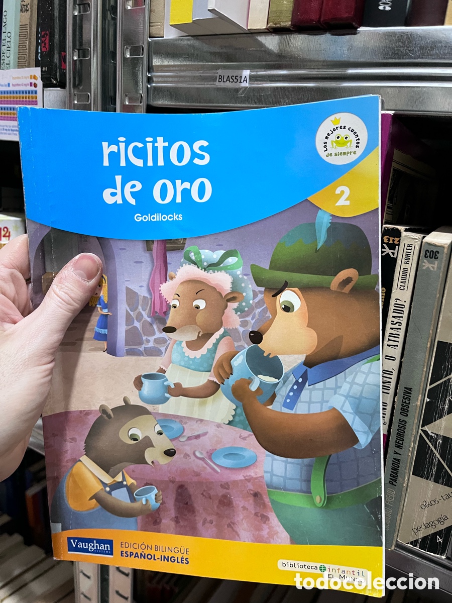 Libros de segunda mano: BLAS51A ricitos de oro - Goldilocks, Vaughan - Foto 1