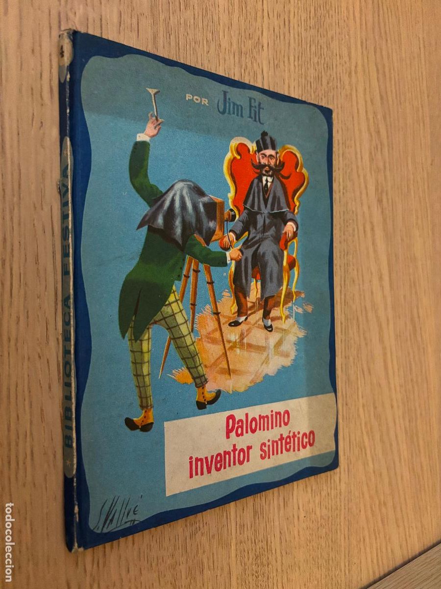 Libros de segunda mano: JIM FIT - PALOMINO, INVENTOR SINT&Eacute;TICO - ED. ROMA - PRIMERA EDICI&Oacute;N - N&ordm; 4 BIBLIOTECA FESTIVA