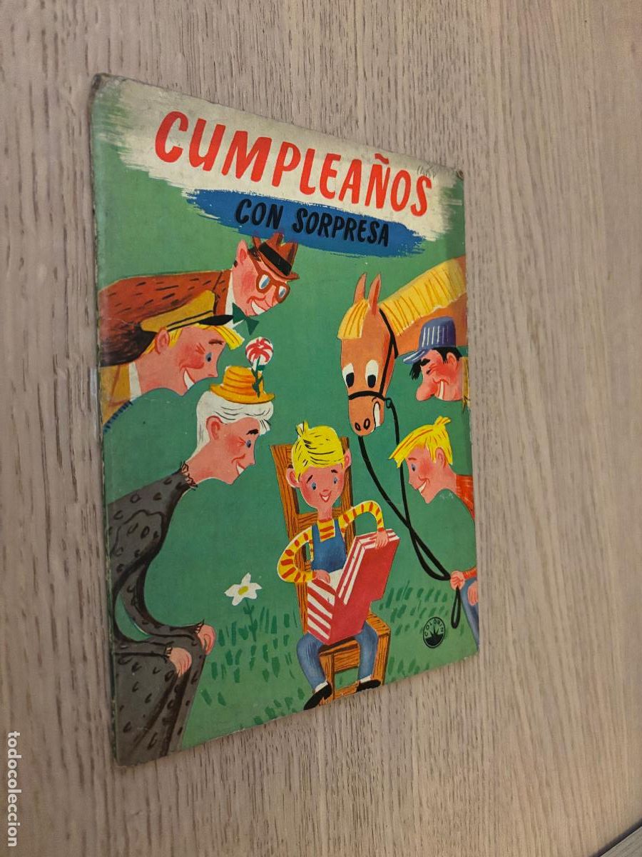 Libros de segunda mano: CUMPLEA&Ntilde;OS CON SORPRESA - COLORIN TIMUN MAS, 1961
