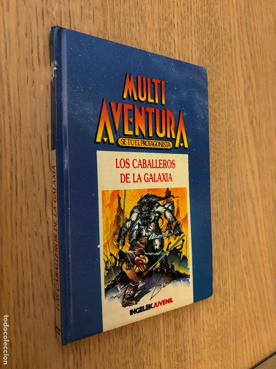 Libros de segunda mano: LOS CABALLEROS DE LA GALAXIA - MULTI AVENTURA - SE TU EL PROTAGONISTA - INGELEKJUVENIL, 1986