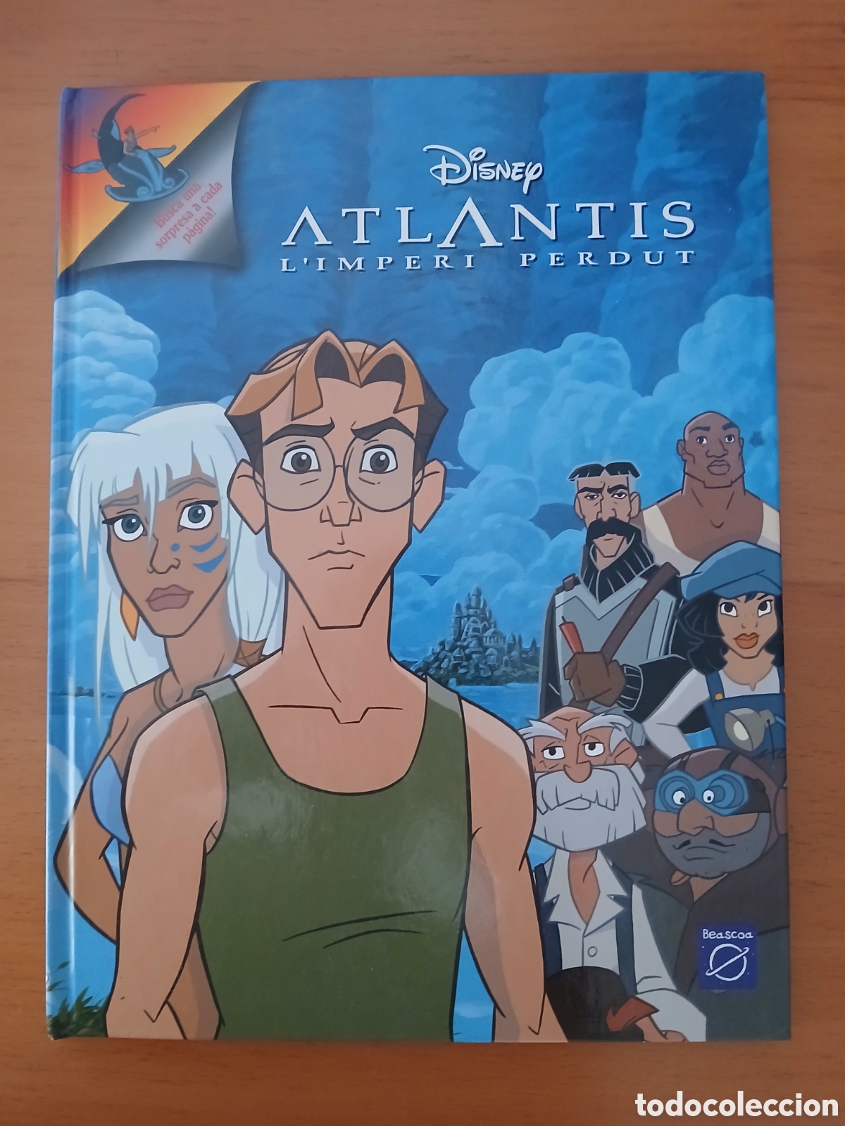 Libros de segunda mano: ATLANTIS. L'IMPERI PERDUT (AMB FINESTRETES) - DISNEY - Ed. Beascoa - 2001 - Mon Animat Disney.