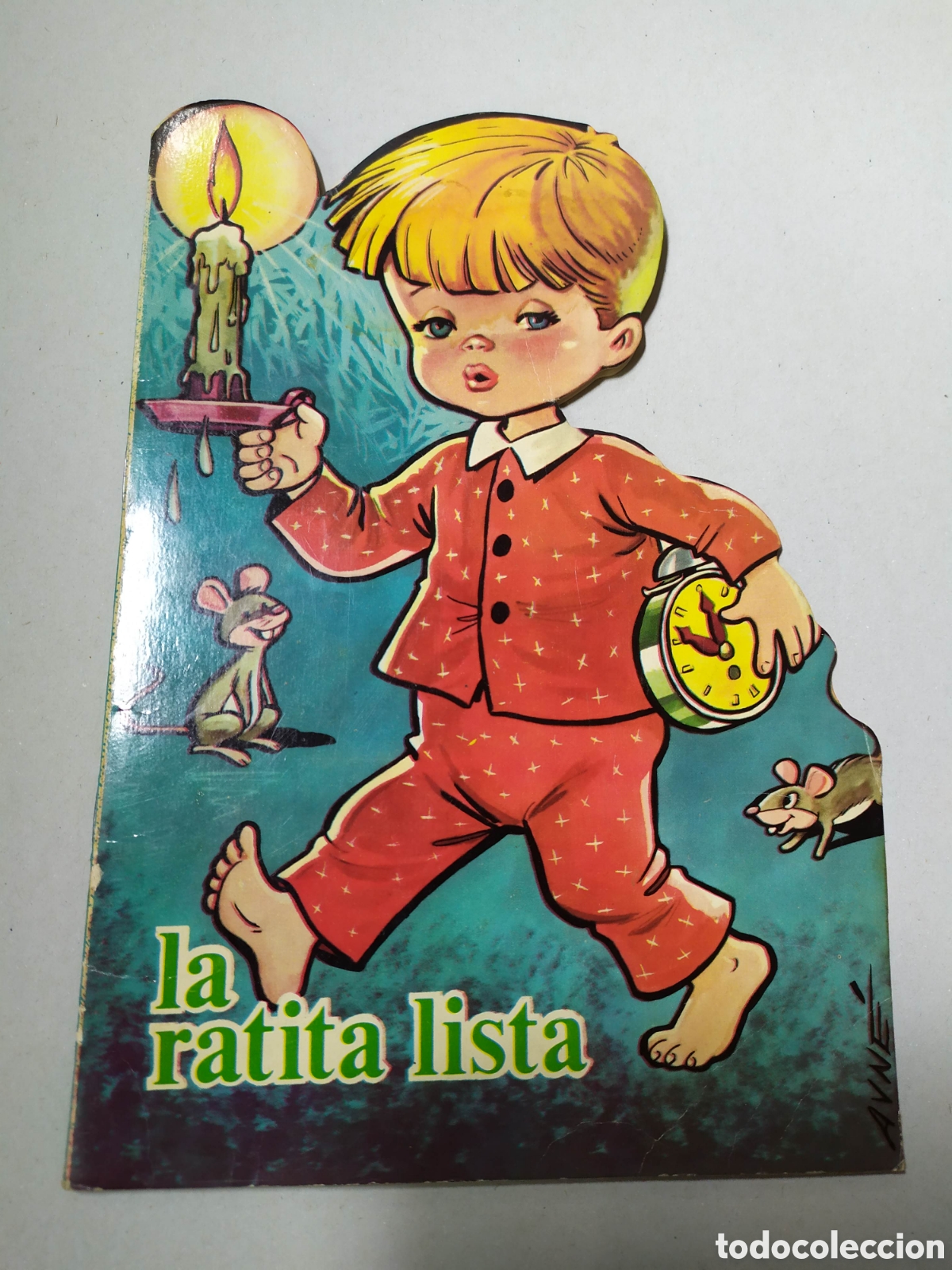 Libros de segunda mano: Cuento troquelado. La Ratita Lista. Ed. Toray. - Foto 1