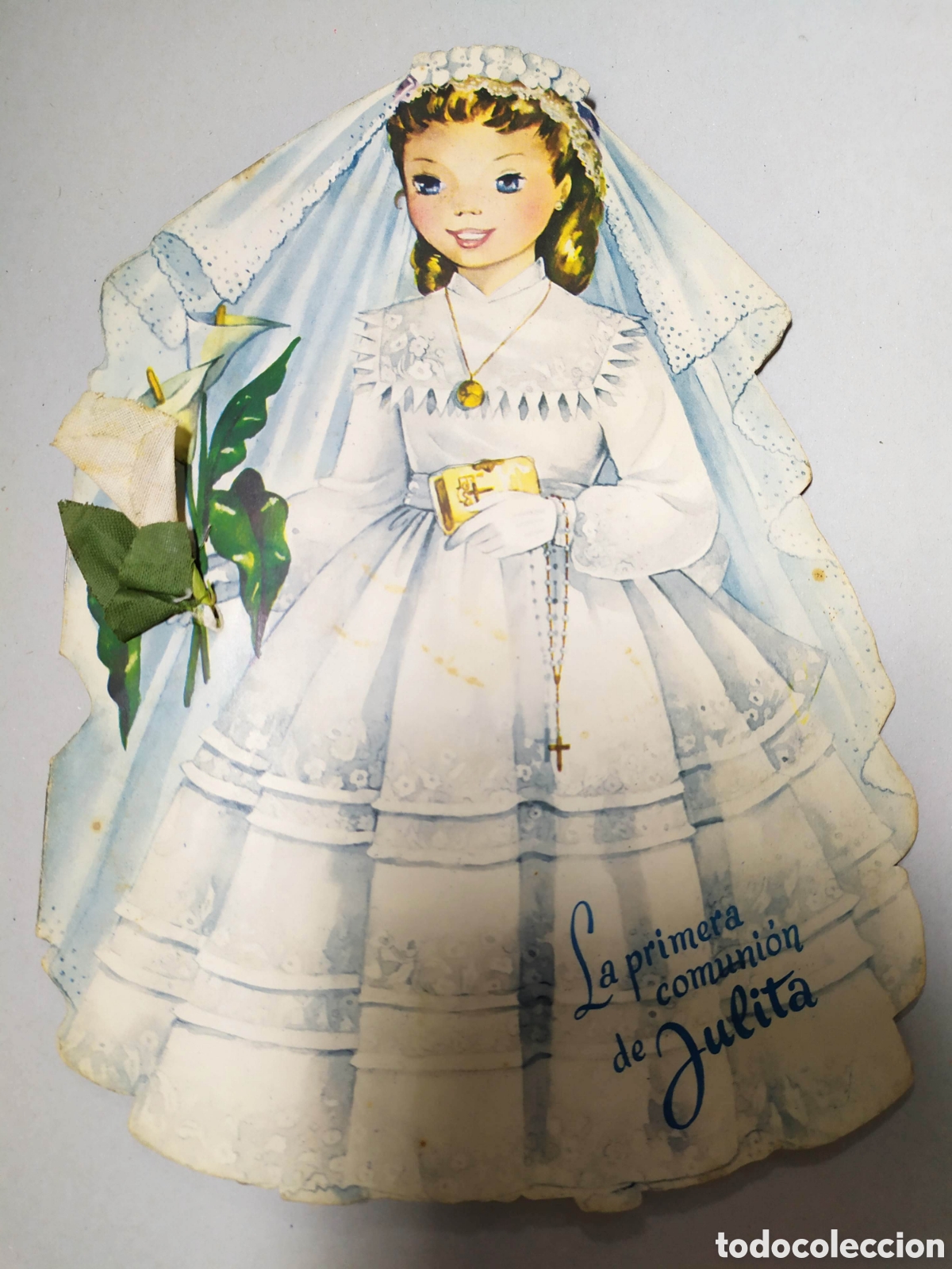 Libros de segunda mano: LA PRIMERA COMUNION DE JULITA , DE M&ordf; BLANCA GIL. 1958