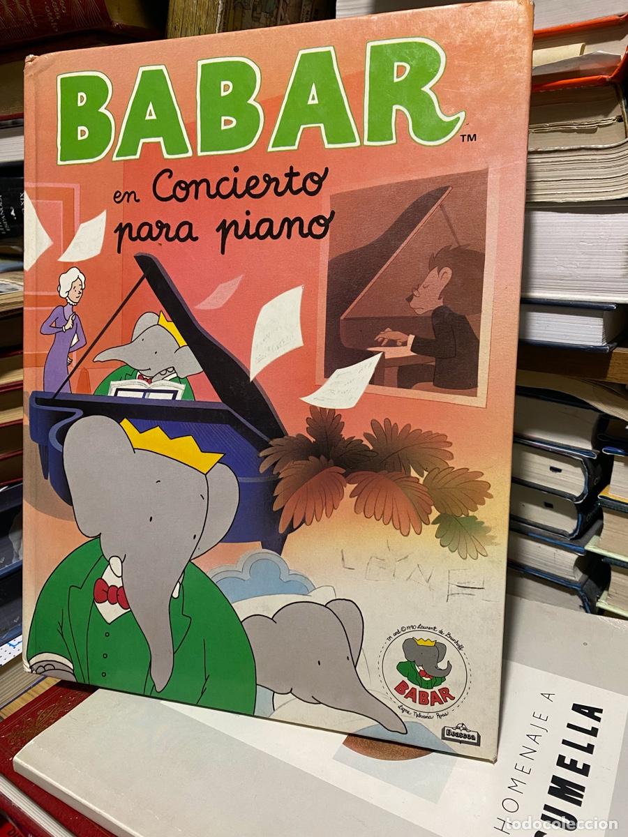 Libros de segunda mano: babar en concierto para piano, Laurent de Brunhoff, edt. babar