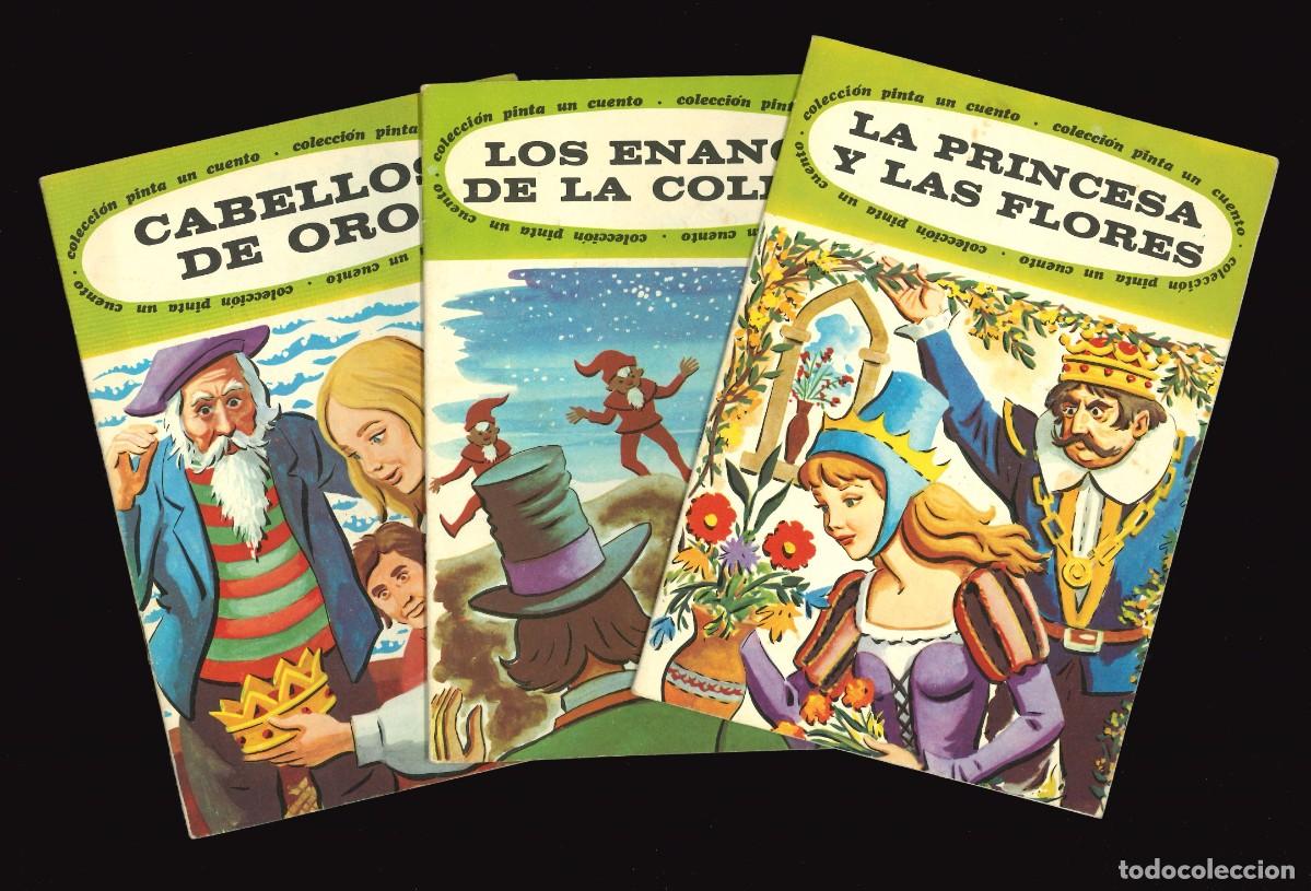 Libros de segunda mano: PINTA UN CUENTO - SUSAETA / LOTE DE TRES N&Uacute;MEROS
