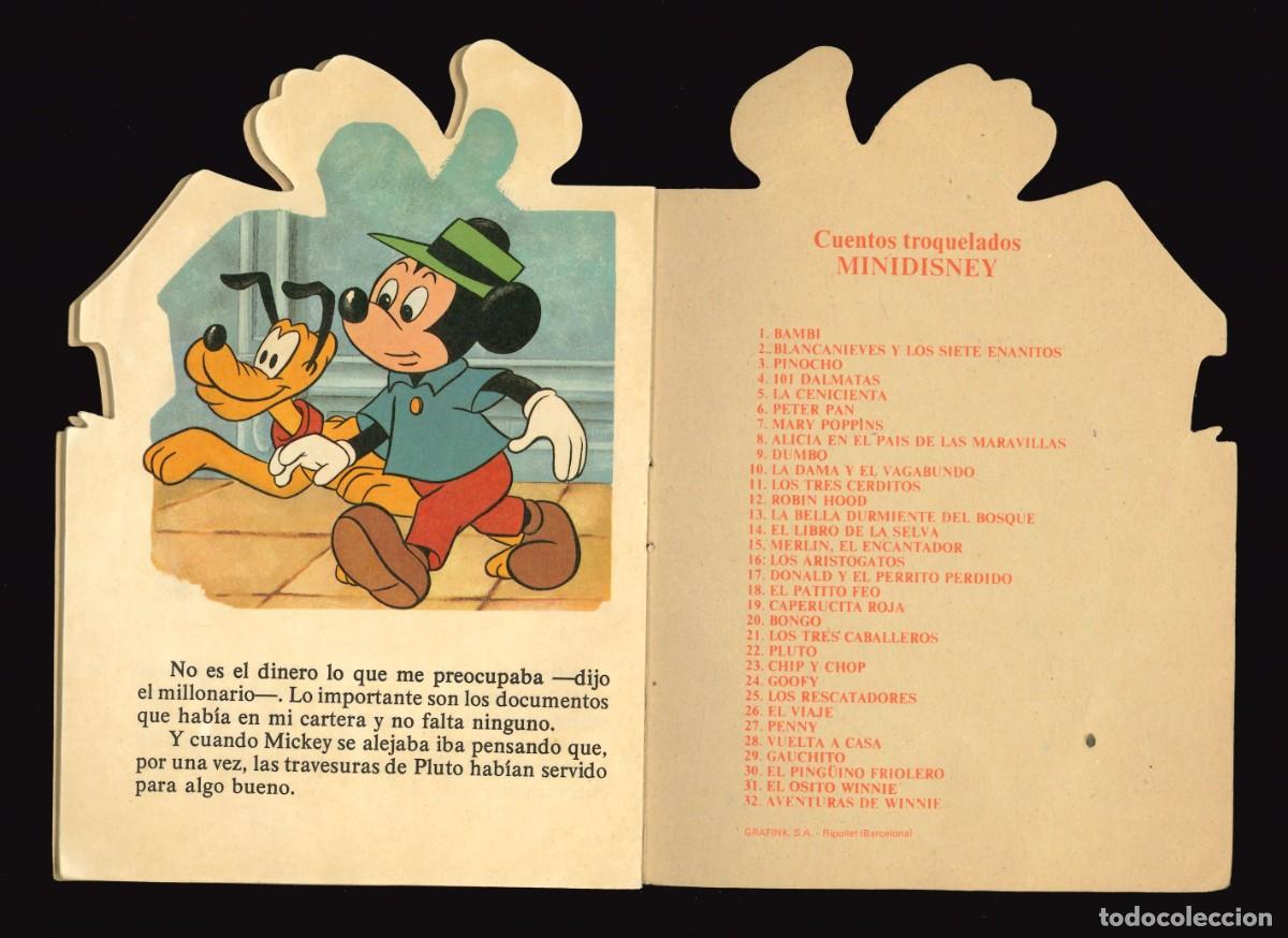 Libros de segunda mano: CUENTOS TROQUELADOS MINIDISNEY - TORAY / N&Uacute;MERO 22 (PLUTO) - Foto 4