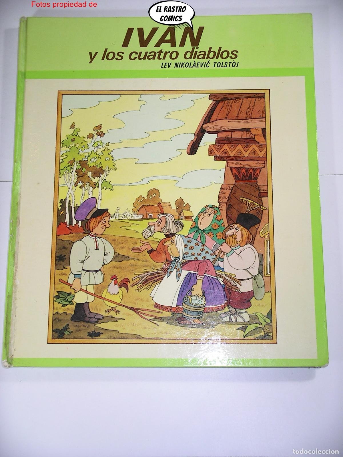 Libros de segunda mano: Iv&aacute;n y los cuatro diablos, Lev Nikolaevic Tolstoi, Gino Gavioli, ed Paulinas 1975