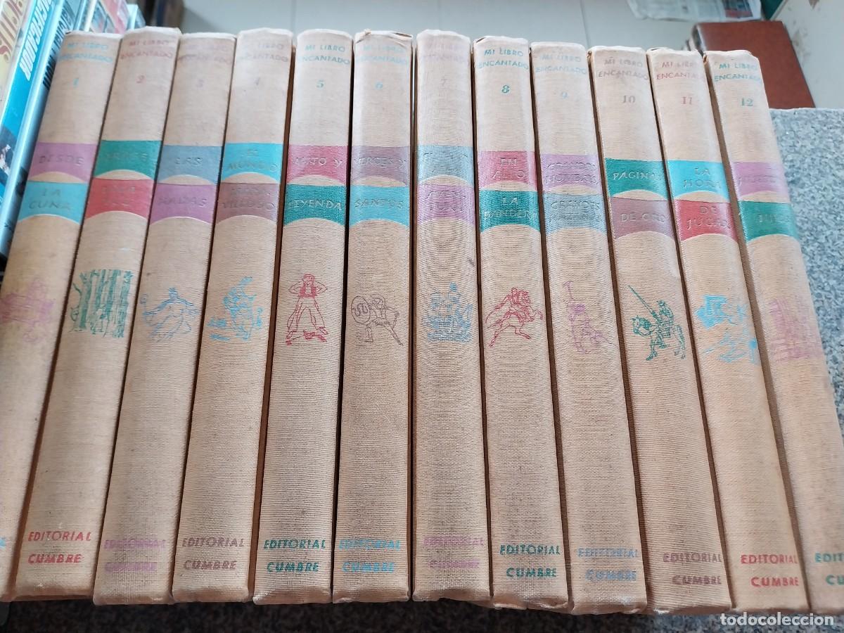 Libros de segunda mano: COLECCION MI LIBRO ENCANTADO -- 12 TOMOS -- EDITORIAL CUMBRE - MEXICO 1959 / 60 -- COMPLETA --