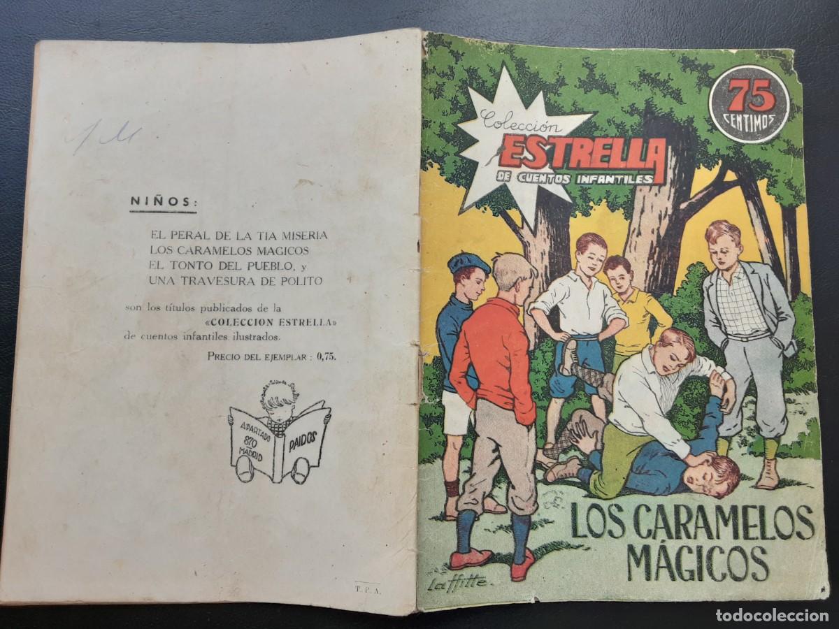 Libros de segunda mano: Los Caramelos m&aacute;gicos , de la colecci&oacute;n estrella de cuentos infantiles