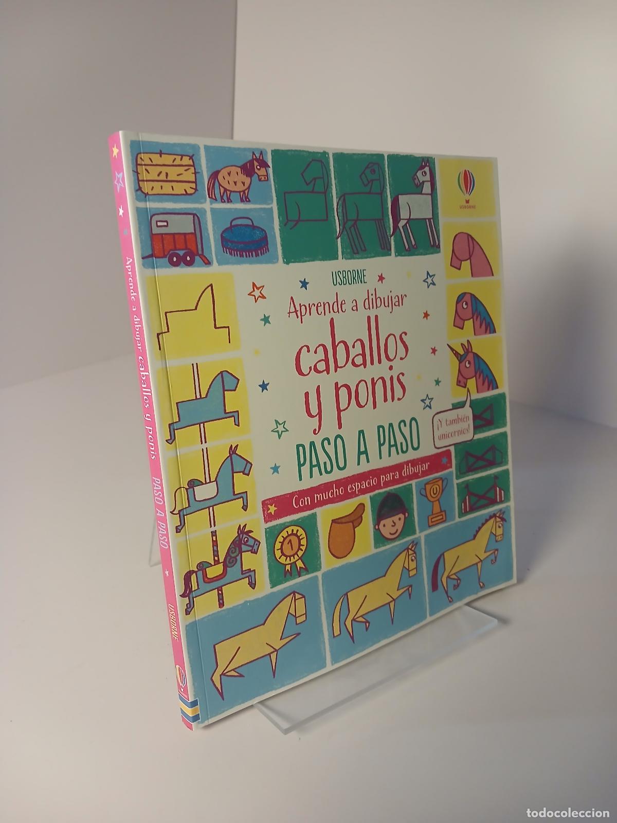 Libros de segunda mano: Aprende a dibujar caballos y ponis paso a paso - Fiona Watt