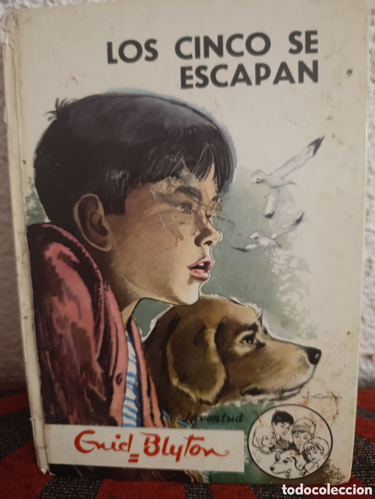 Libros de segunda mano: Los Cinco se escapan - Enid Blyton - Editorial Juventud (Ed. Antigua)