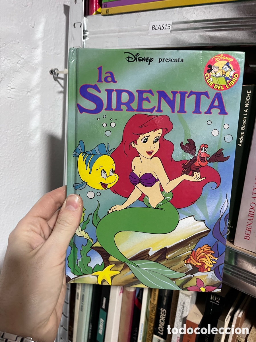 Libros de segunda mano: BLAS13 Disney presenta la SIRENITA club del libro
