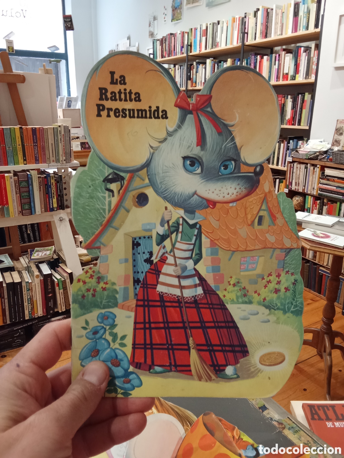 Libros de segunda mano: La ratita presumida Cuento troquelado