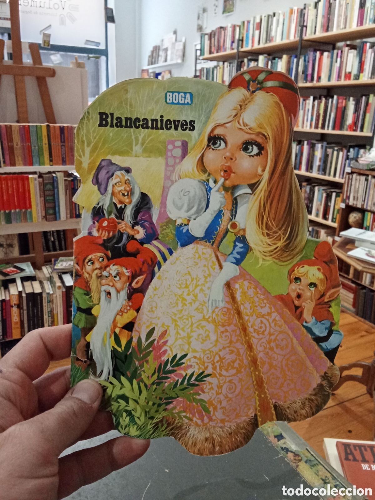 Libros de segunda mano: Blancanieves Cuento troquelado Editorial Boga