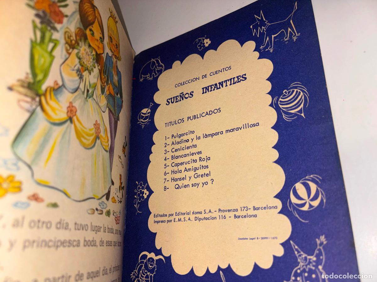 Libros de segunda mano: CUENTO SUE&Ntilde;OS INFANTILES CENICIENTA / EDICIONES ROMA / 1970 - Foto 2