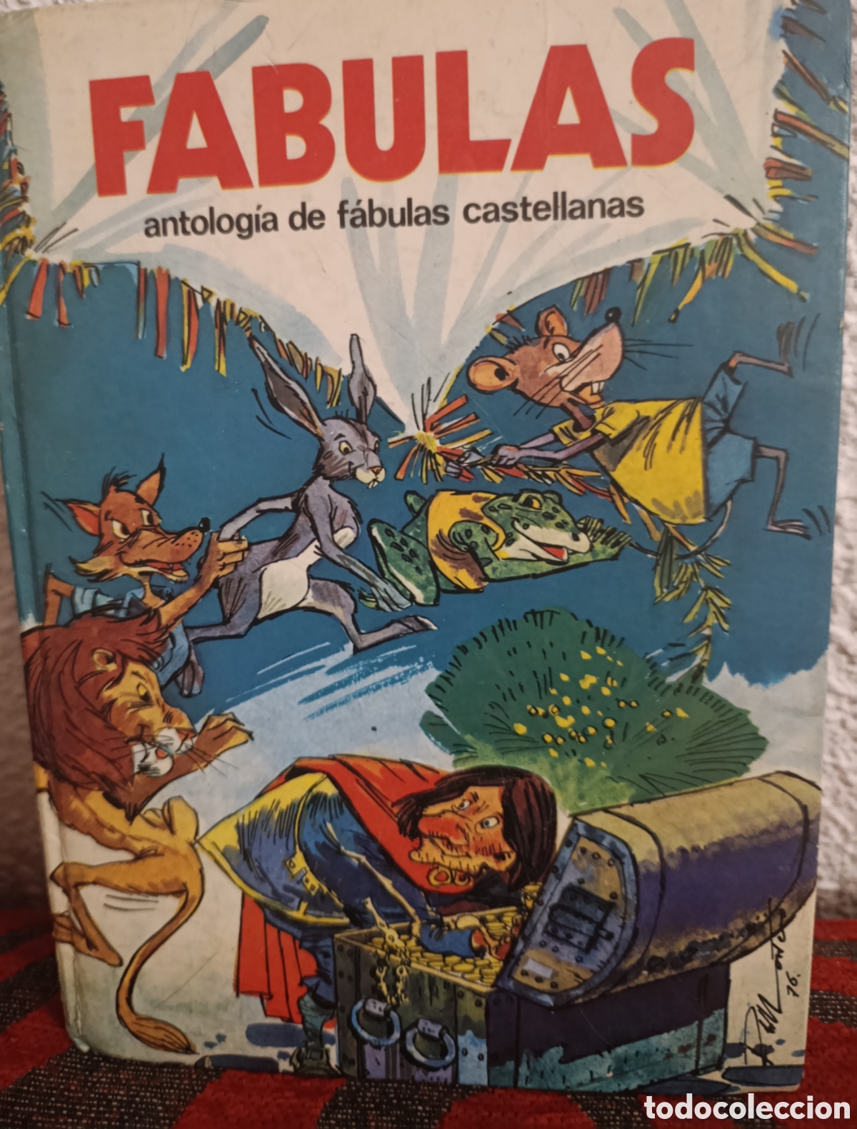 Libros de segunda mano: F&Aacute;BULAS. ANTOLOG&Iacute;A DE F&Aacute;BULAS CASTELLANAS. SUSAETA 1976