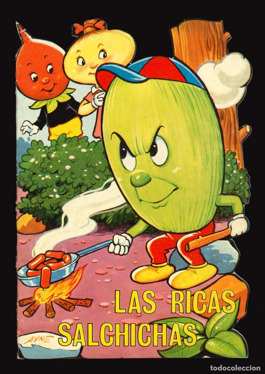 Libros de segunda mano: RABANITO Y CEBOLLITA / N&Uacute;MERO 10 (LAS RICAS SALCHICHAS) CUENTO TROQUELADO
