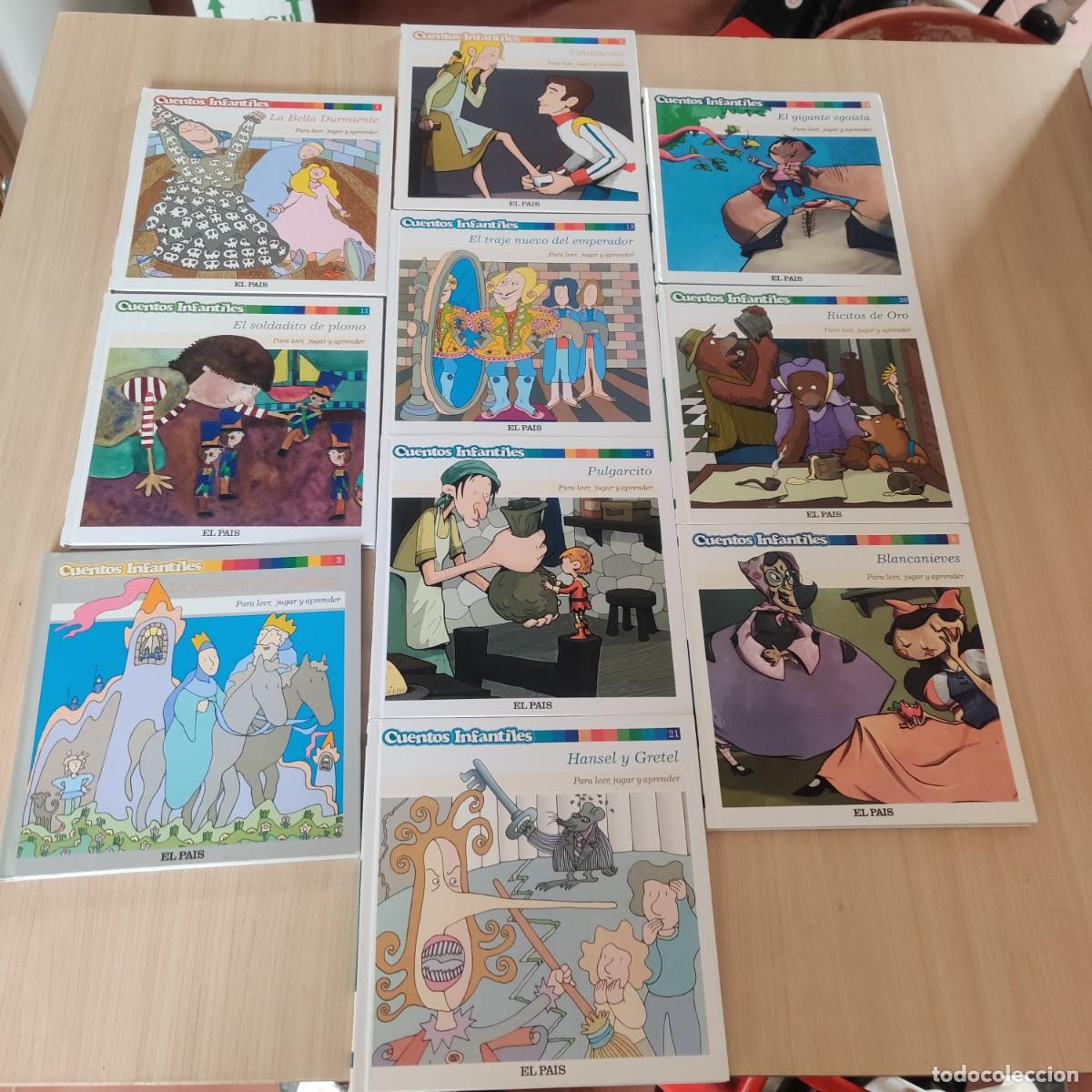 Livros em segunda m&atilde;o: Lote 10 cuentos infantiles El Pais