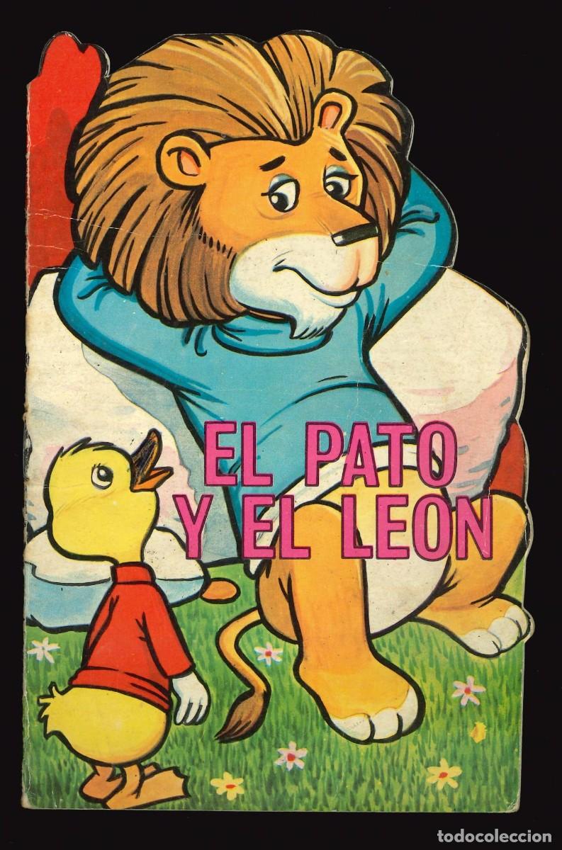 Libros de segunda mano: CUENTOS PEQUE&Ntilde;O ZOO / N&Uacute;MERO 140 (EL PATO Y EL LE&Oacute;N) CUENTO TROQUELADO
